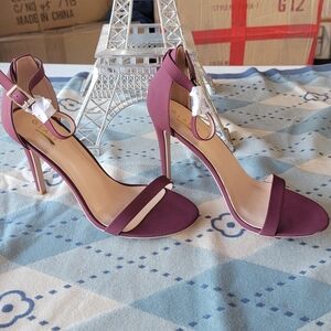 Elegant Wine Women's Heels